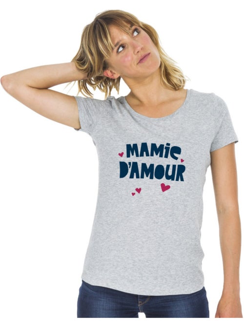 T-shirt Femme - MAMIE D'AMOUR - Kiabi T-shirt Femme - MAMIE D'AMOUR - Kiabi