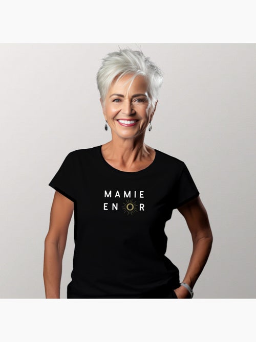 T-shirt Femme - MAMIE EN OR 2 WAF - Kiabi T-shirt Femme - MAMIE EN OR 2 WAF - Kiabi