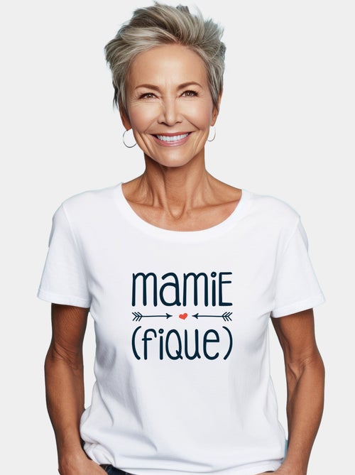 T-shirt Femme - MAMIE (FIQUE) - Kiabi T-shirt Femme - MAMIE (FIQUE) - Kiabi