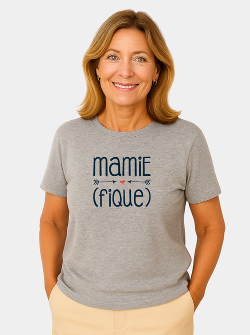 T-shirt Femme - MAMIE (FIQUE) - Kiabi T-shirt Femme - MAMIE (FIQUE) - Kiabi