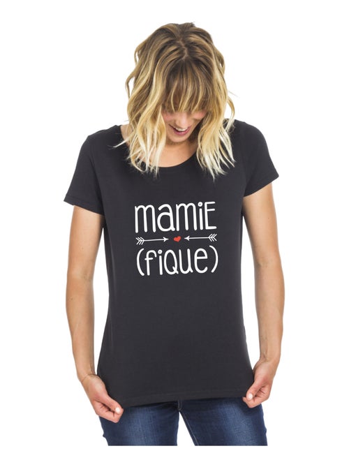 T-shirt Femme - MAMIE (FIQUE) - Kiabi T-shirt Femme - MAMIE (FIQUE) - Kiabi