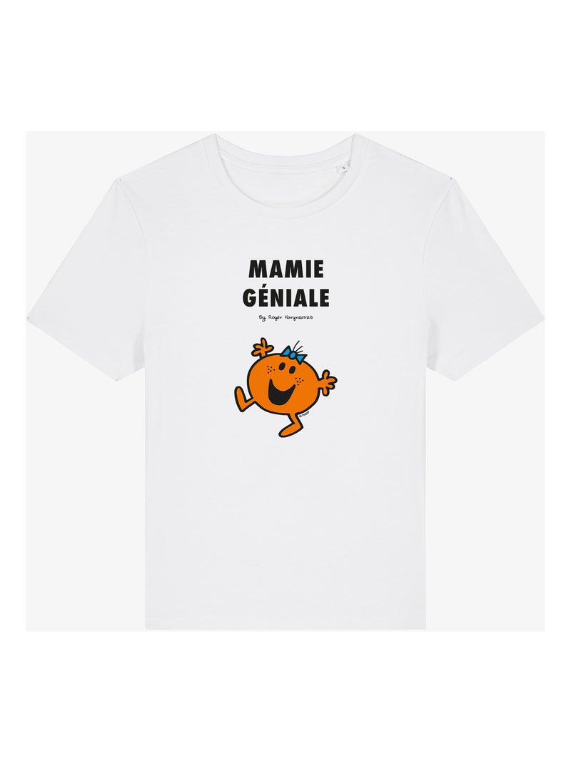 T-shirt Femme - MAMIE GÉNIALE Blanc - Kiabi