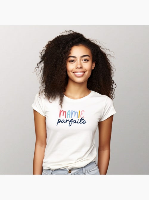 T-shirt Femme - MAMIE PARFAITE - Kiabi