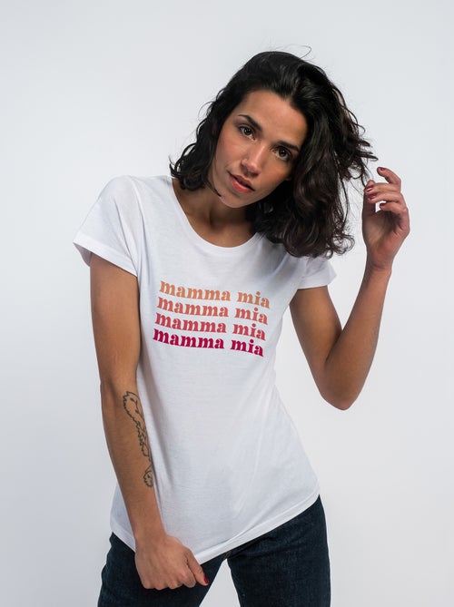 T-shirt Femme - MAMMA MIA - Kiabi T-shirt Femme - MAMMA MIA - Kiabi