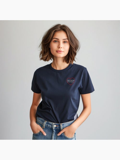 T-shirt Femme - MARRAINE D'AMOUR - COEUR - Kiabi T-shirt Femme - MARRAINE D'AMOUR - COEUR - Kiabi