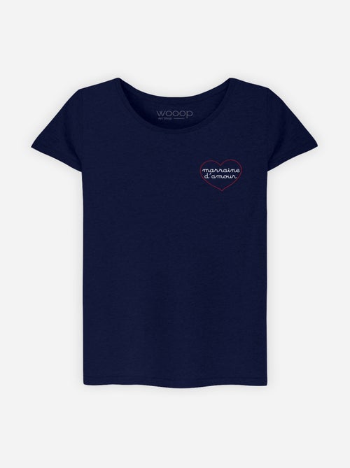 T-shirt Femme - MARRAINE D'AMOUR - COEUR - Kiabi T-shirt Femme - MARRAINE D'AMOUR - COEUR - Kiabi