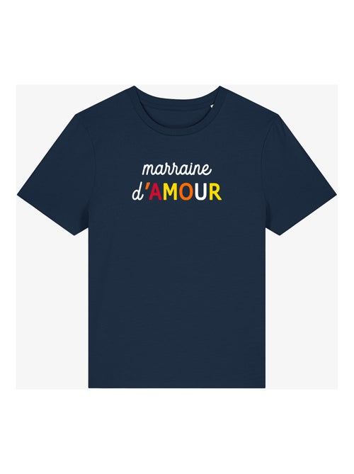 T-shirt Femme - MARRAINE D'AMOUR COLORÉE WAF - Kiabi