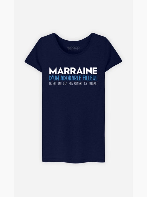 T-shirt Femme - MARRAINE D'UN ADORABLE FILLEUL - Kiabi T-shirt Femme - MARRAINE D'UN ADORABLE FILLEUL - Kiabi