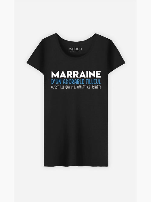 T-shirt Femme - MARRAINE D'UN ADORABLE FILLEUL - Kiabi T-shirt Femme - MARRAINE D'UN ADORABLE FILLEUL - Kiabi