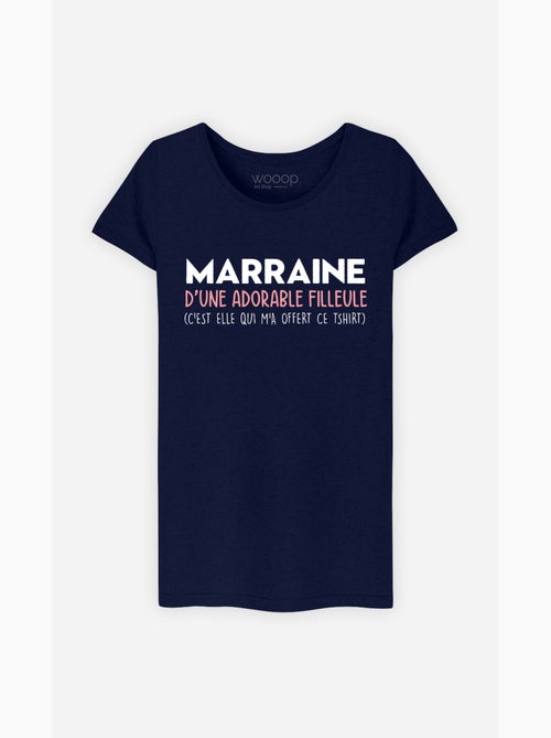 T-shirt Femme - MARRAINE D'UNE ADORABLE FILLEULE - Kiabi T-shirt Femme - MARRAINE D'UNE ADORABLE FILLEULE - Kiabi