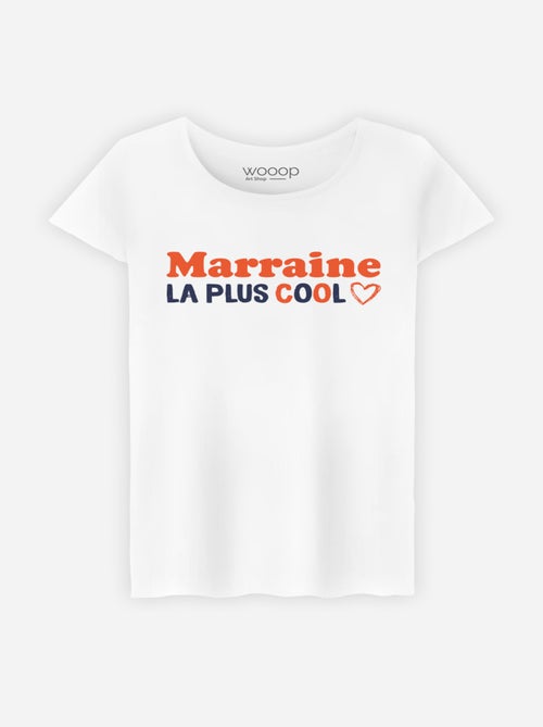 T-shirt Femme - MARRAINE LA PLUS COOL - Kiabi T-shirt Femme - MARRAINE LA PLUS COOL - Kiabi