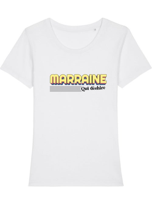 T-shirt Femme - MARRAINE QUI DÉCHIRE 3 - Kiabi T-shirt Femme - MARRAINE QUI DÉCHIRE 3 - Kiabi