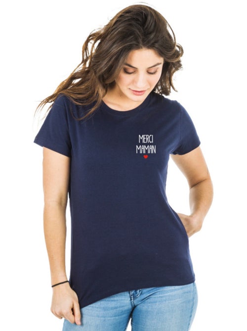 T-shirt Femme - MERCI MAMAN MPT - Kiabi T-shirt Femme - MERCI MAMAN MPT - Kiabi