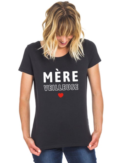 T-shirt Femme - MÈRE (VEILLEUSE) 2 - Kiabi
