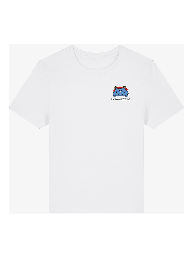 T-shirt Femme - MERE VEILLEUSE COEUR Blanc - Kiabi