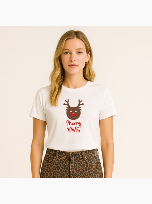 T-shirt Femme - MERRY XMAS RENNE - Kiabi T-shirt Femme - MERRY XMAS RENNE - Kiabi