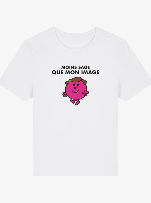 T-shirt Femme - MOINS SAGE QUE MON IMAGE - Kiabi T-shirt Femme - MOINS SAGE QUE MON IMAGE - Kiabi
