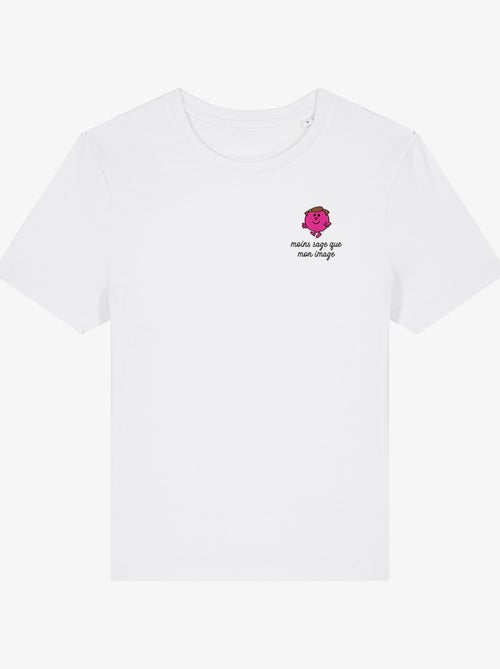 T-shirt Femme - MOINS SAGE QUE MON IMAGE COEUR - Kiabi T-shirt Femme - MOINS SAGE QUE MON IMAGE COEUR - Kiabi