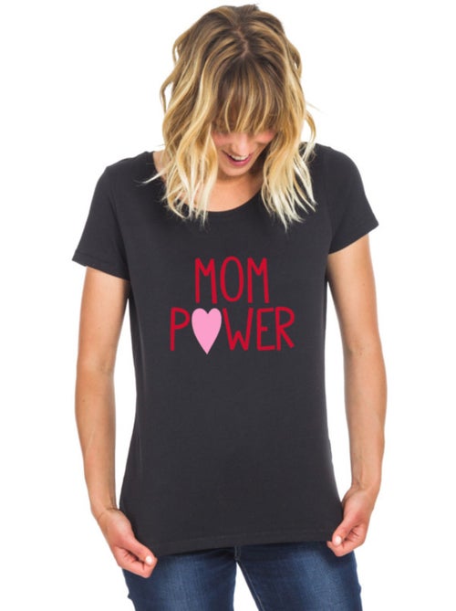 T-shirt Femme - MOM POWER MPT - Kiabi T-shirt Femme - MOM POWER MPT - Kiabi
