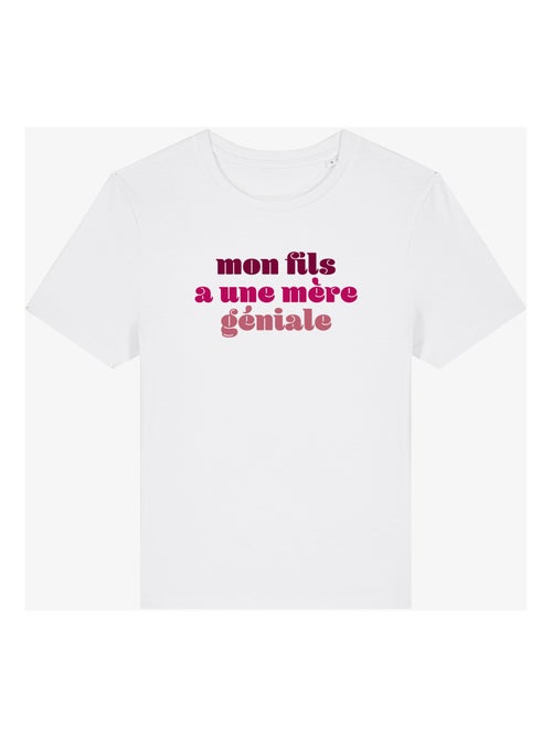 T-shirt Femme - MON FILS A UNE MÈRE GÉNIALE - Kiabi T-shirt Femme - MON FILS A UNE MÈRE GÉNIALE - Kiabi