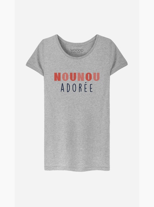 T-shirt Femme - NOUNOU ADOREE - Kiabi T-shirt Femme - NOUNOU ADOREE - Kiabi