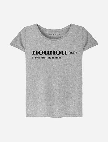 T-shirt femme - nounou definition