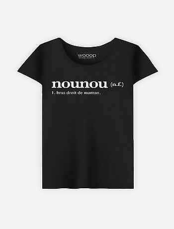 T-shirt femme - nounou definition