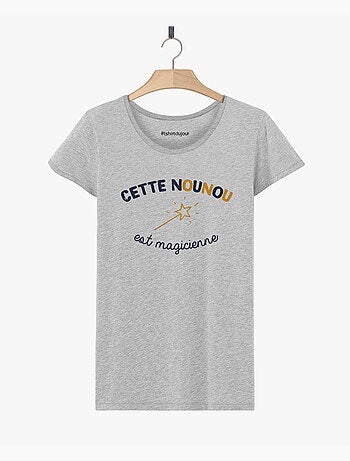 T-shirt Femme - NOUNOU MAGICIENNE