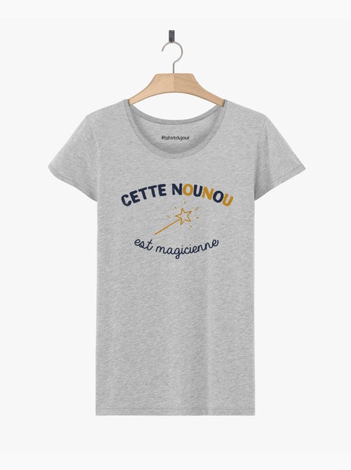 T-shirt Femme - NOUNOU MAGICIENNE - Kiabi T-shirt Femme - NOUNOU MAGICIENNE - Kiabi