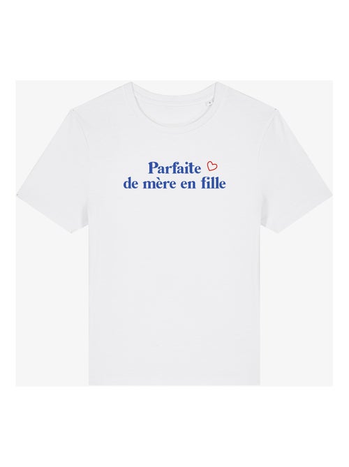 T-shirt Femme - PARFAITE DE MÈRE EN FILLE WAF - Kiabi T-shirt Femme - PARFAITE DE MÈRE EN FILLE WAF - Kiabi