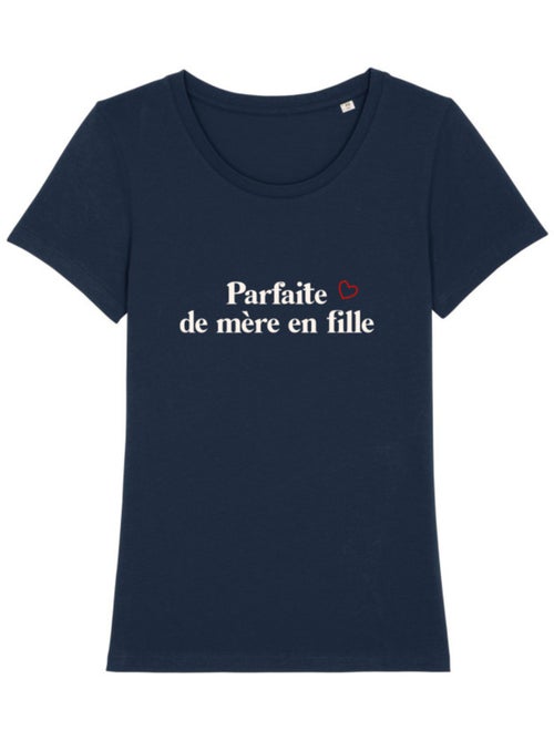 T-shirt Femme - PARFAITE DE MÈRE EN FILLE WAF - Kiabi T-shirt Femme - PARFAITE DE MÈRE EN FILLE WAF - Kiabi