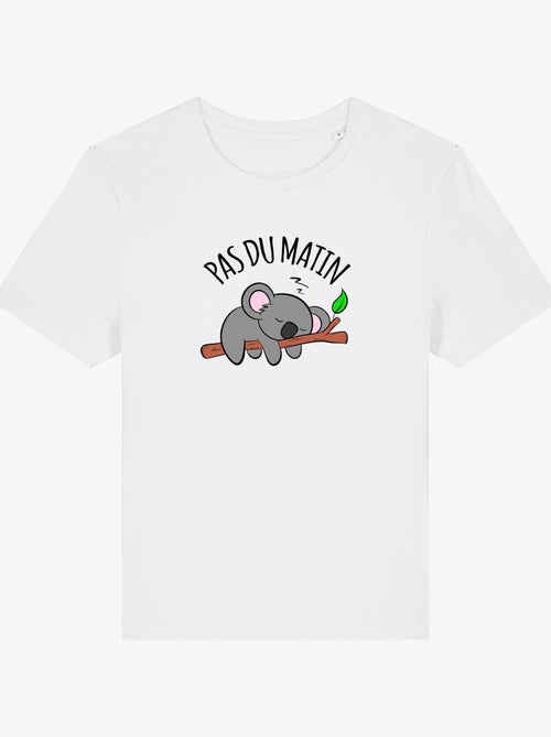 T-shirt Femme - PAS DU MATIN - Kiabi T-shirt Femme - PAS DU MATIN - Kiabi