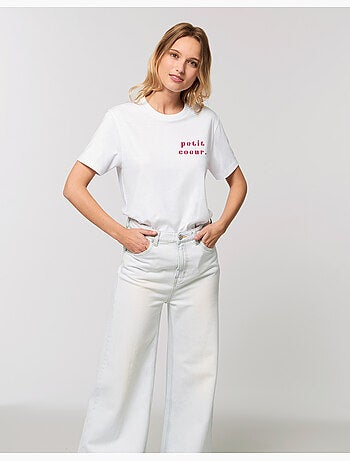 T-shirt femme - petit coeur