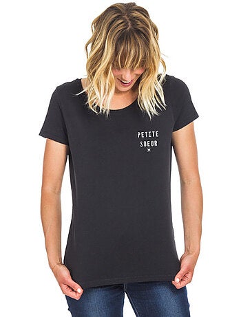 T-shirt Femme - PETITE SŒUR X CŒUR WAF