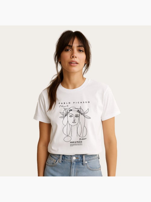 T-shirt Femme - PICASSO WAR & PEACE - Kiabi