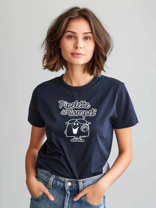 T-shirt Femme - PIPELETTE DE COMPET' - Kiabi T-shirt Femme - PIPELETTE DE COMPET' - Kiabi
