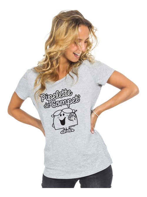 T-shirt Femme - PIPELETTE DE COMPET' - Kiabi T-shirt Femme - PIPELETTE DE COMPET' - Kiabi