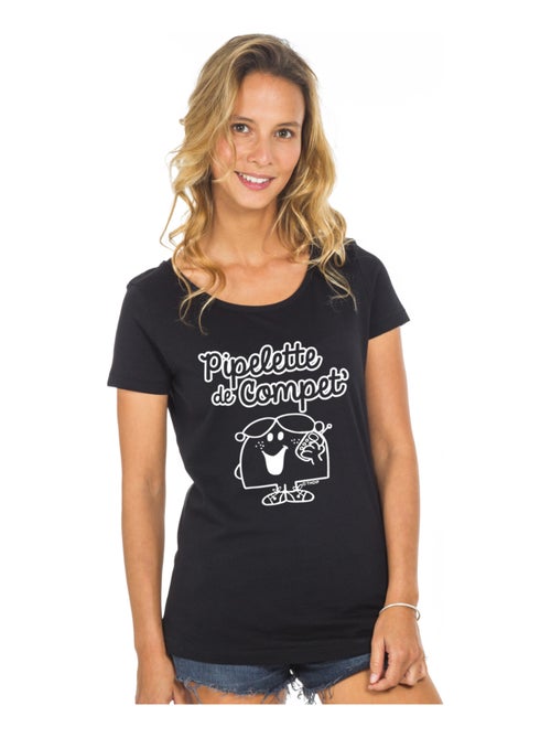 T-shirt Femme - PIPELETTE DE COMPET' - Kiabi T-shirt Femme - PIPELETTE DE COMPET' - Kiabi