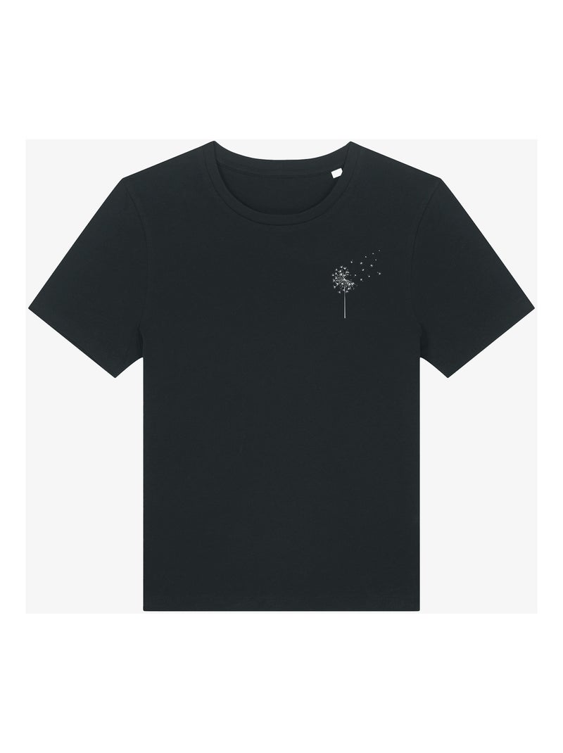 T-shirt Femme - PISSENLIT Noir - Kiabi