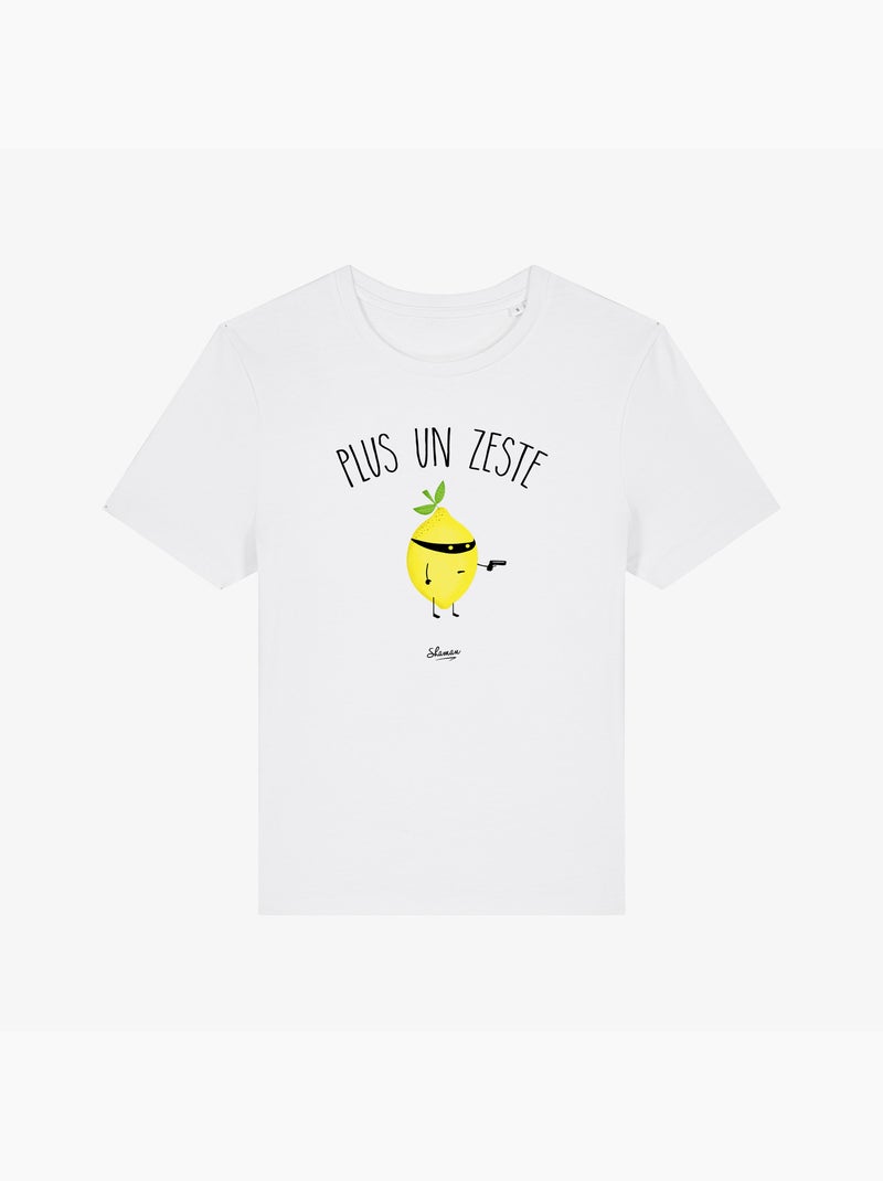 T-shirt Femme - PLUS UN ZESTE Blanc - Kiabi