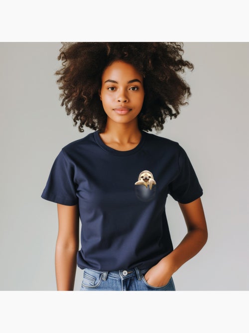 T-shirt Femme - POCKET SLOTH - Kiabi T-shirt Femme - POCKET SLOTH - Kiabi