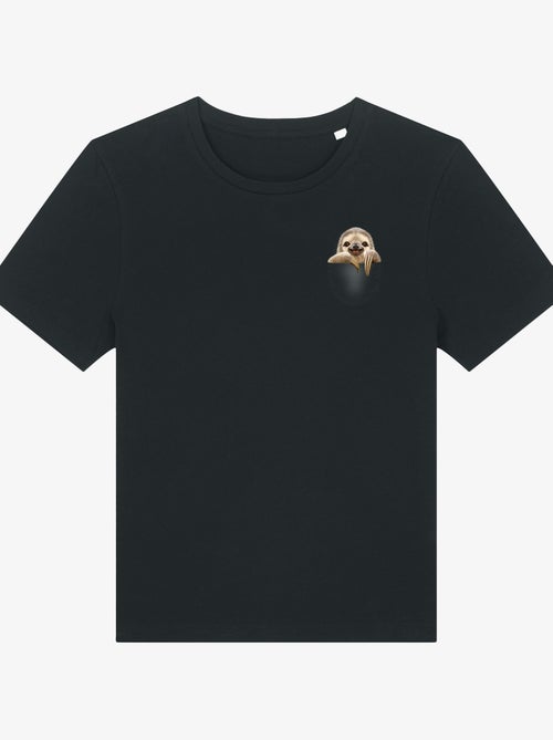 T-shirt Femme - POCKET SLOTH - Kiabi T-shirt Femme - POCKET SLOTH - Kiabi