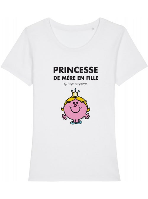 T-shirt Femme - PRINCESSE DE MÈRE EN FILLE - Kiabi
