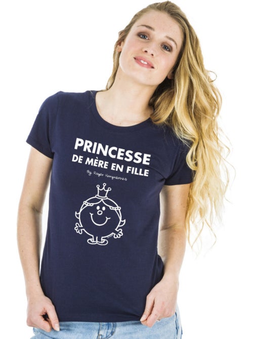 T-shirt Femme - PRINCESSE DE MÈRE EN FILLE - Kiabi