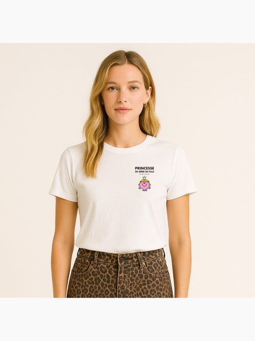 T-shirt Femme - PRINCESSE DE MÈRE EN FILLE CŒUR - Kiabi T-shirt Femme - PRINCESSE DE MÈRE EN FILLE CŒUR - Kiabi