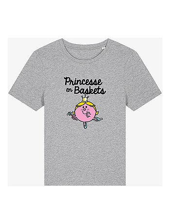 T-shirt femme - princesse en basket