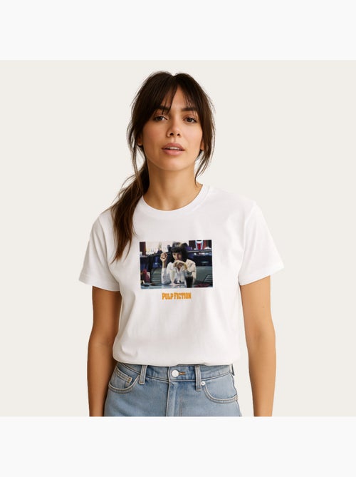 T-shirt Femme - PULP FICTION MIA WALLACE - Kiabi T-shirt Femme - PULP FICTION MIA WALLACE - Kiabi