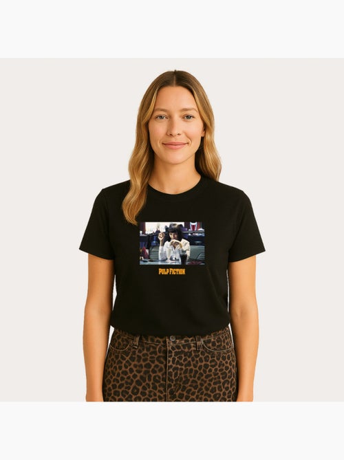 T-shirt Femme - PULP FICTION MIA WALLACE - Kiabi T-shirt Femme - PULP FICTION MIA WALLACE - Kiabi