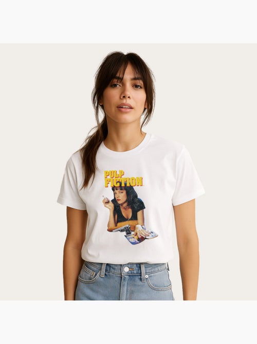T-shirt Femme - PULP FICTION VINTAGE MIA WALLACE - Kiabi T-shirt Femme - PULP FICTION VINTAGE MIA WALLACE - Kiabi