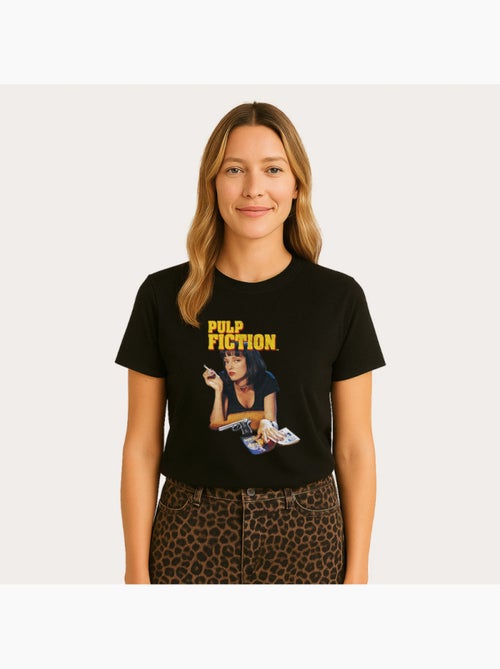 T-shirt Femme - PULP FICTION VINTAGE MIA WALLACE - Kiabi T-shirt Femme - PULP FICTION VINTAGE MIA WALLACE - Kiabi
